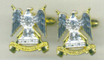 Cuff Links 011 - Royal Scots Dragoon Guards